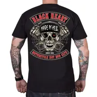 Triko BLACK HEART Rascal černá 3XL