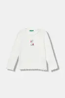 Detské tričko s dlhým rukávom United Colors of Benetton