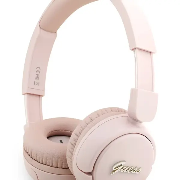 Bezdrôtové slúchadlá Guess ružová farba