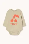 Body pre bábätká Tinycottons CHERRY GRAPHIC RIB BODY