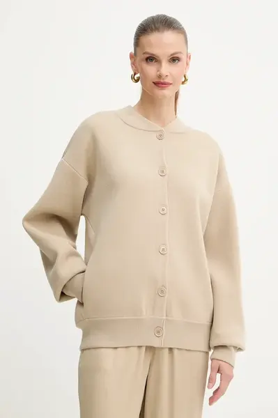 Vlněný kardigan BOSS Famirta