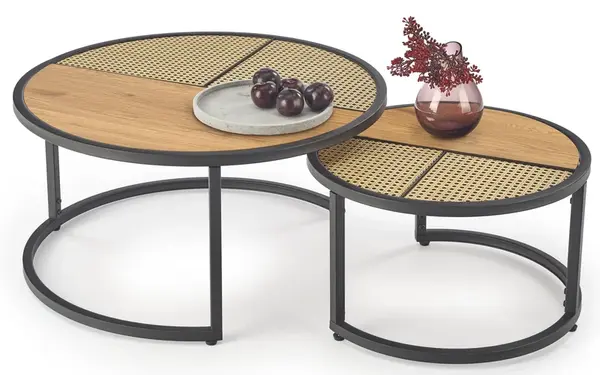 HALMAR Konferenčný stolík 2 ks GARMINA