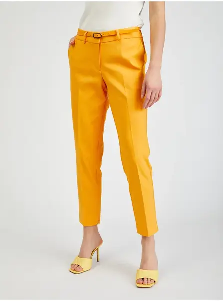 Elegantné nohavice pre ženy ORSAY - oranžová
