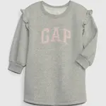 Šedé dievčenské mikinové šaty GAP