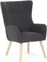 AUTRONIC kreslo ušiak AK-314 GREY2 sivé