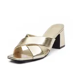 Orsay Gold women's heeled slippers - Women's