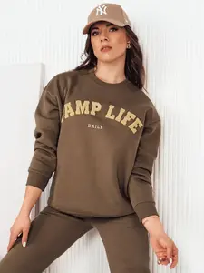 Dámska mikina SAFONIS hnedá