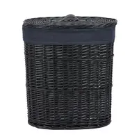 Ambia Home KOŠ NA PRÁDLO, černá