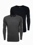 Ombre Men's long sleeve longsleeve set 2-pack