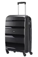 Stredný škrupinový kufor American Tourister Bon Air M Black