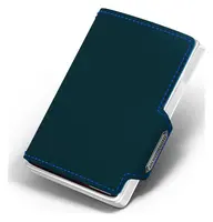 Kožená mini peňaženka Mondraghi Elegance Blue