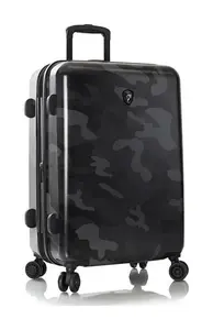 Stredný kufor na kolieskach Heys Black Camo M