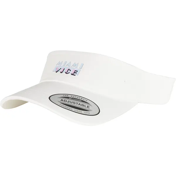 Miami Vice Visor Visor Cap White