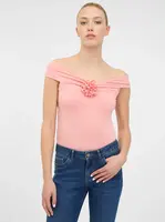 Svetloružový dámsky top ORSAY