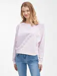 Fialová dámska mikina raglan crop GAP