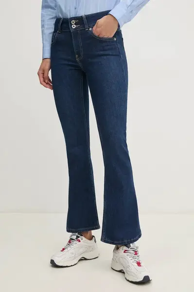 Rifle Pepe Jeans FLARE JEANS MW VENUS