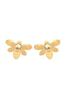 Pozlátené náušnice Lilou Honey