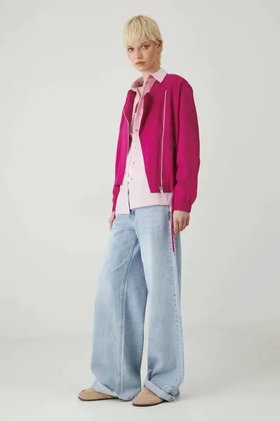 Ľanová bomber bunda Medicine