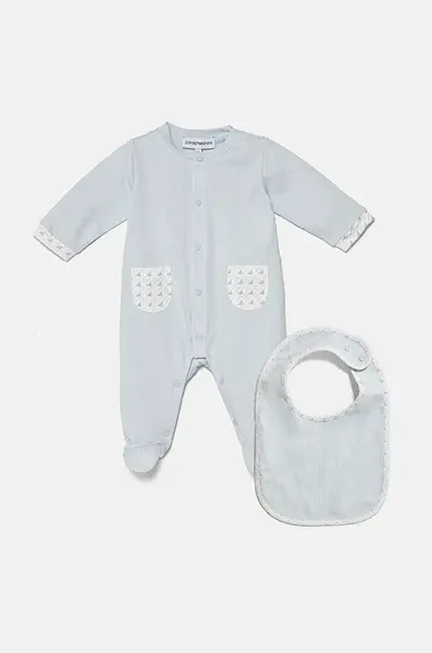 Bavlnené body pre bábätká Emporio Armani