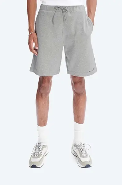 Bavlnené šortky A.P.C. Item Short COEAS-H10148 BLACK