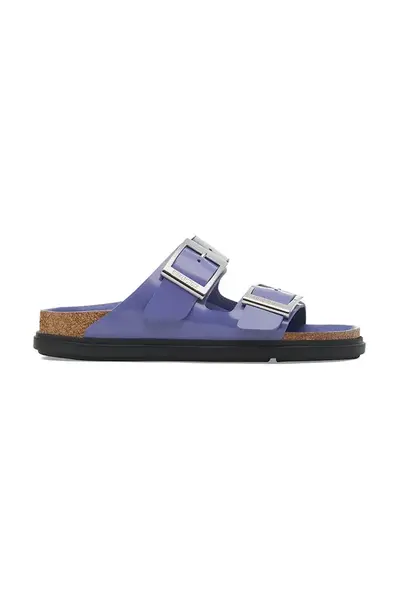 Kožené šľapky Birkenstock Arizona Droplet Buckle