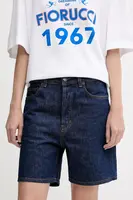 Rifľové krátke nohavice Fiorucci Deep Blue Denim Shorts