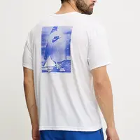 Plavecké tričko Nike biela farba, NESSF522