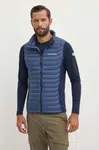 Športová vesta Columbia Powder Pass tmavomodrá farba, prechodná, 1842414