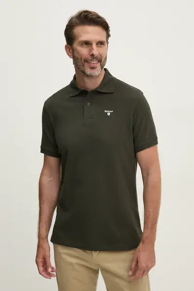 Bavlněné polo tričko Barbour Tartan Pique Polo