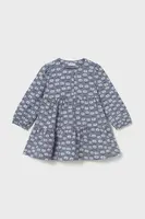 Dívčí šaty Mayoral modrá barva, mini, 2915