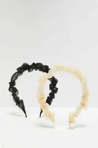 Marisse Hair Band L-Op-4008 Beige