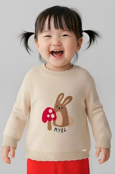 Dětský svetr s příměsí vlny Mayoral