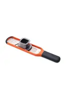 Struhadlo s plátkovačem Joseph Joseph Handi Grate 28 cm oranžová barva