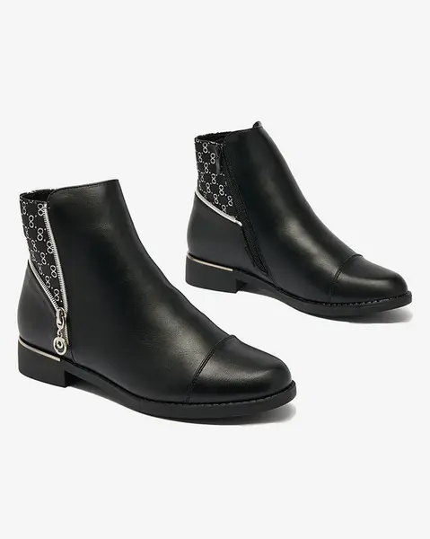Resti Black women's boots a'la sztyblety Orlaa