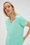 Marisse Women's T-Shirt L-Ts-4623 Mint