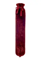 Termofor Aroma Home Long Hot Water Bottle 76,5 cm vínová barva