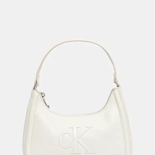 Kabelka Calvin Klein bílá barva, LV04F3230G