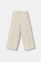 Dětské bavlněné kalhoty United Colors of Benetton