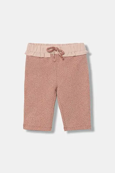 Kojenecké tepláky United Colors of Benetton oranžová barva, 37GTAF02F