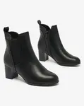 Resti Black women's low stiletto boots Nejery