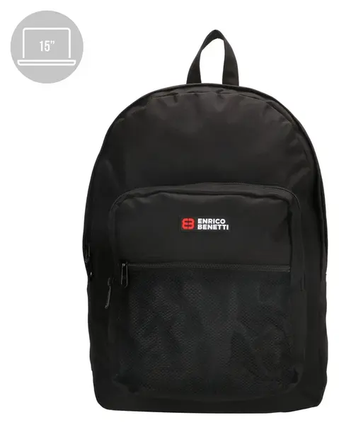 Batoh na notebook Enrico Benetti Amsterdam 54233 Black