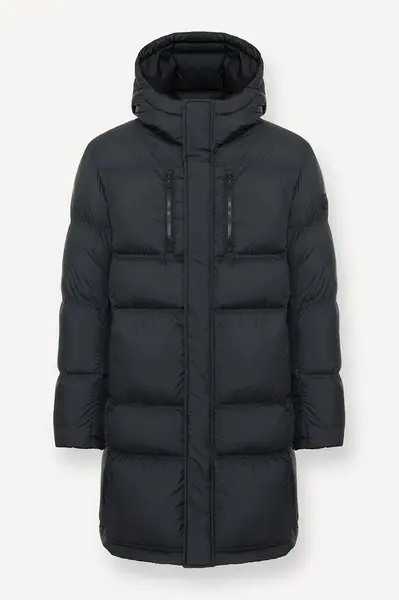 Péřová bunda Colmar černá barva, zimní, 1220.6ZN