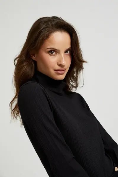 Marisse Women's Blouse Z-Ts-4514 Black