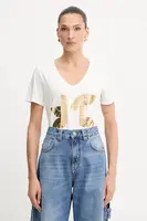 Tričko Morgan dámské, bílá barva, DEMO