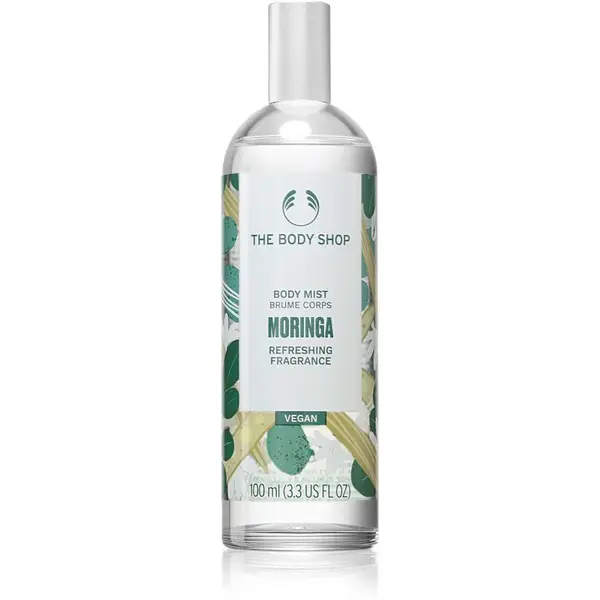 The Body Shop Moringa Body Mist tělový sprej pro ženy 100 ml