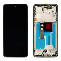 LCD display + dotyková deska + přední kryt pro Motorola ThinkPhone 25 5G, carbon black (Service Pack)