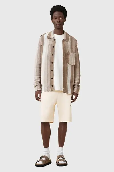 Bavlněné šortky AllSaints UNDRGRND SWEATSHORT
