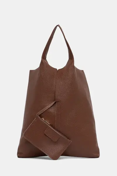 Kožená kabelka Answear.LAB