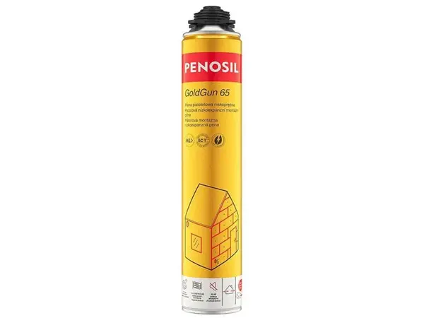 Pěna PENOSIL GoldGun 65 nízkoexpanzní krémová 750ml