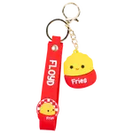 Squishmallows FIZZ Přívěsek na klíče - Hranolky Floyd